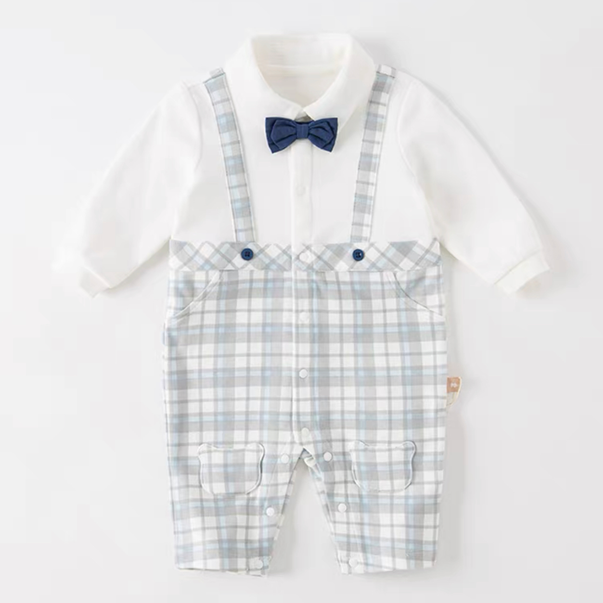 Toddler Boys Plaid Outfit