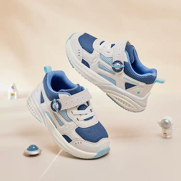 Space Design Blue Color Sneakers