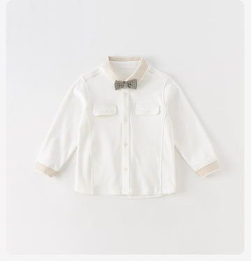 Fashion Formal Top Tie Party Shirts (18mths-11yrs)
