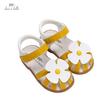 Flower Yellow Sandals