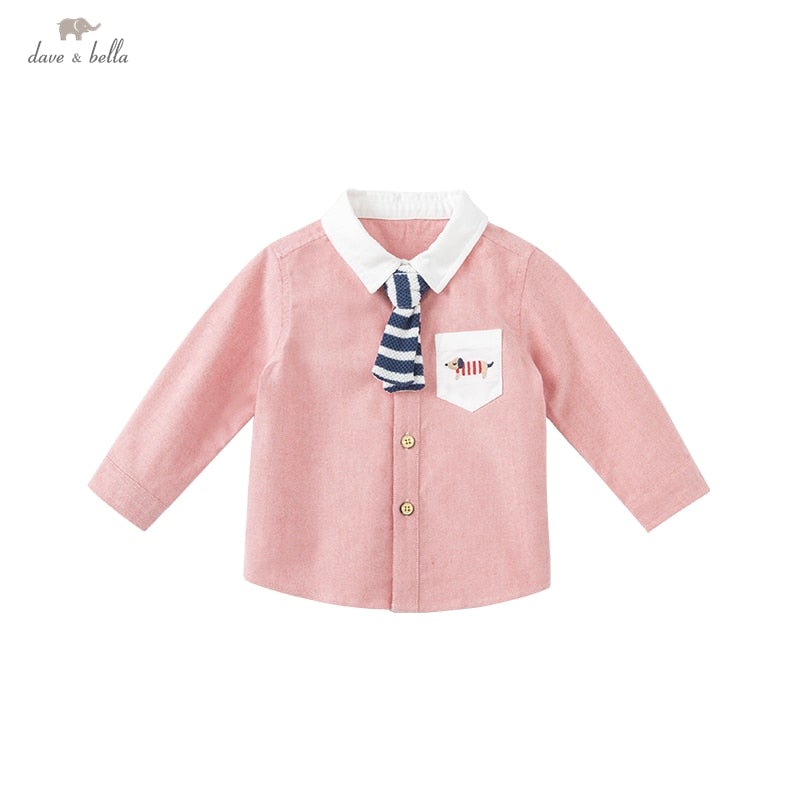 Formal Shirt with removable tie  (12mths-9yrs)